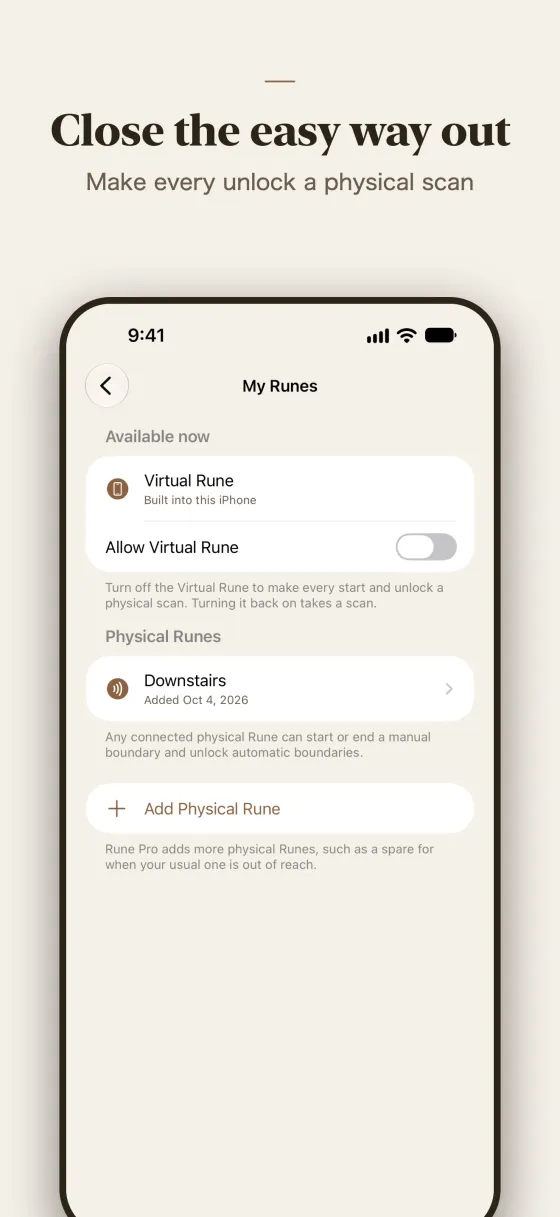 Close the easy way out. Make every unlock a physical scan.